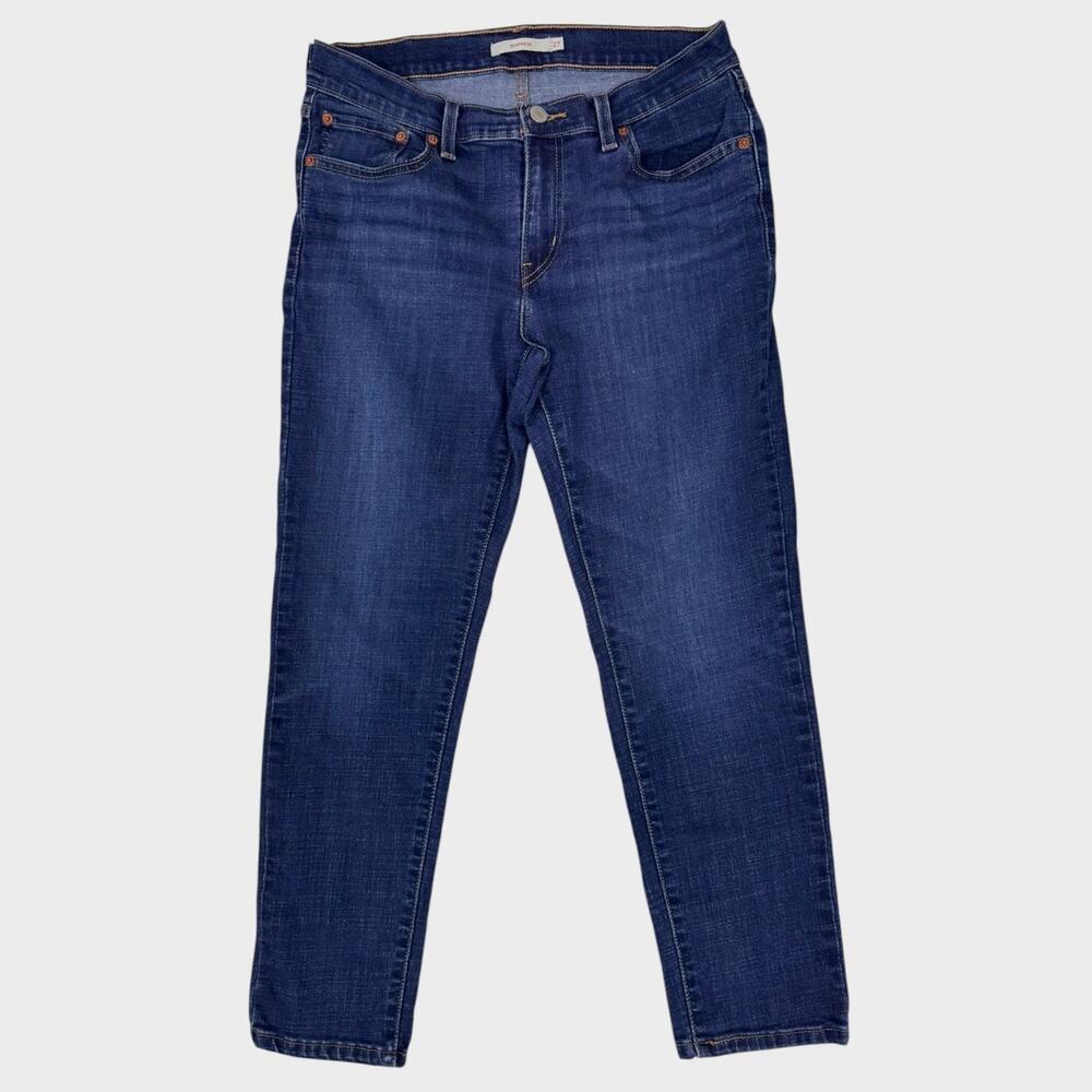 Levi's Strauss Boyfriend Womens Size 27 Blue Denim Jeans